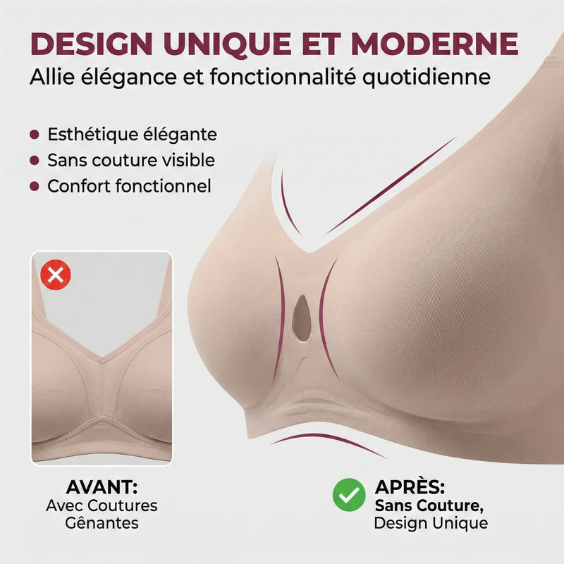 Soutien-Gorge Invisible Gel Push-Up Respirant