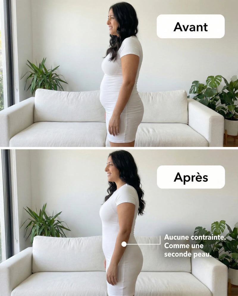 Avant/Après profil — Aucune contrainte, comme une seconde peau