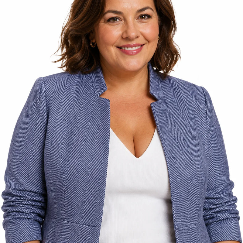 Blazer Margaux - Veste texturée citadine