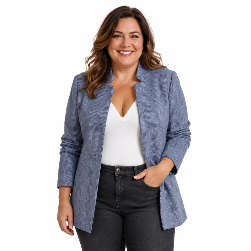 Blazer Margaux - Veste texturée citadine